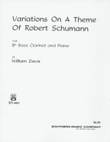 Variations on a Theme of Robert Schumann