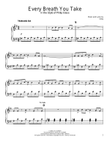Every Breath You Take (in the style of Philip Glass)