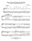 Two Out Of Three Ain't Bad (in the style of Wolfgang Amadeus Mozart)