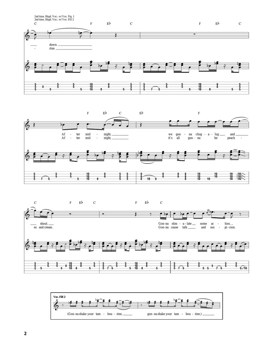 After Midnight After Midnight Acoustic Guitar scores gallery preview page 2