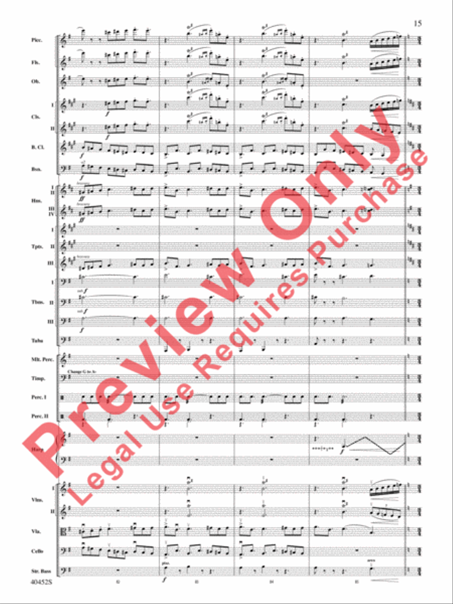 The Complete Harry Potter Full Orchestra scores gallery preview page 16