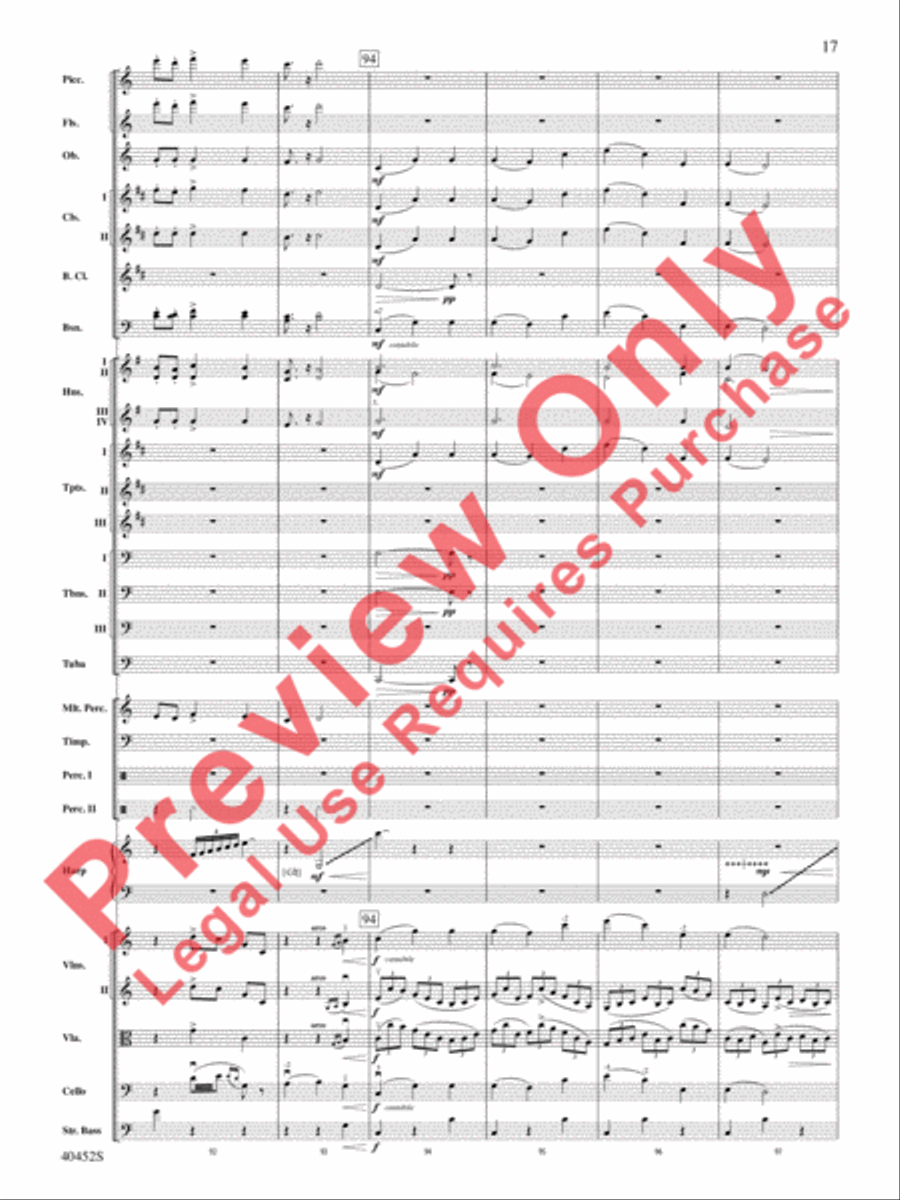 The Complete Harry Potter Full Orchestra scores gallery preview page 18