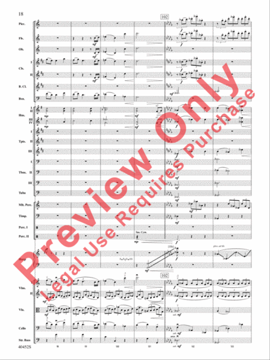The Complete Harry Potter Full Orchestra scores gallery preview page 19