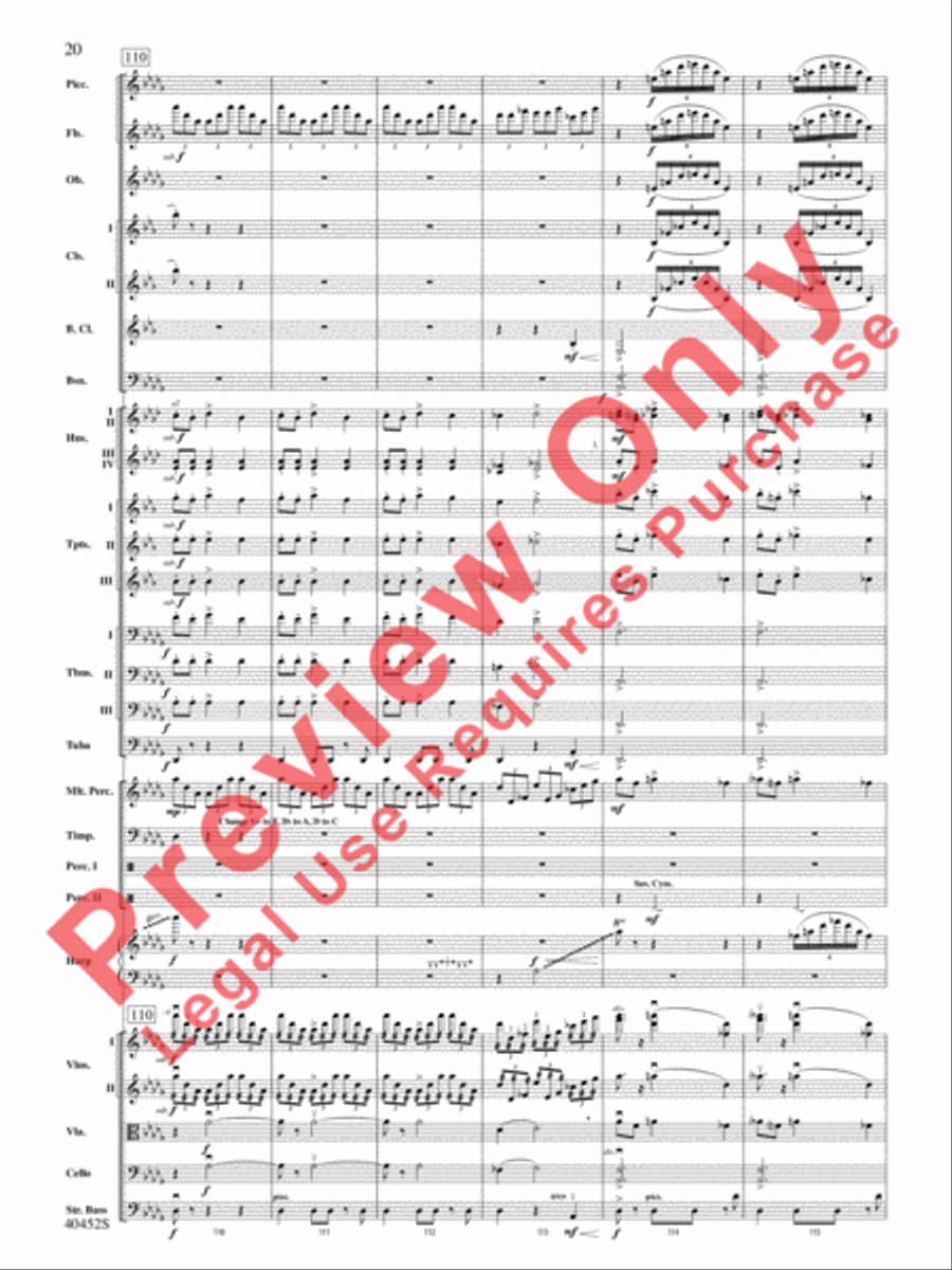 The Complete Harry Potter Full Orchestra scores gallery preview page 21