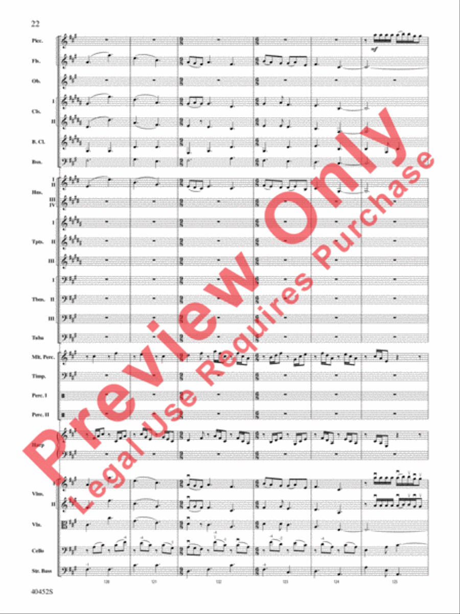 The Complete Harry Potter Full Orchestra scores gallery preview page 23