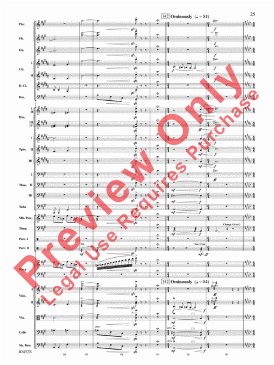 The Complete Harry Potter Full Orchestra scores gallery preview page 26