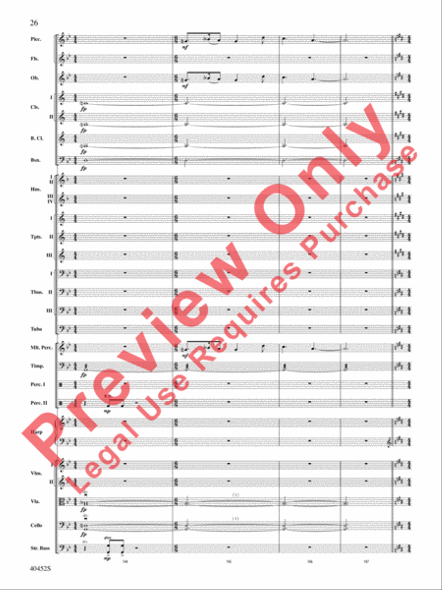 The Complete Harry Potter Full Orchestra scores gallery preview page 27