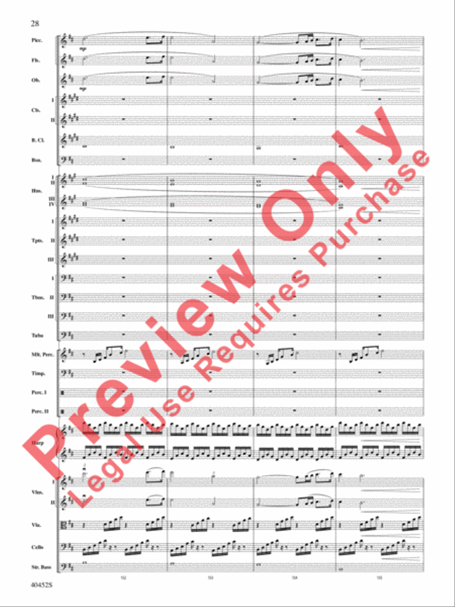 The Complete Harry Potter Full Orchestra scores gallery preview page 29