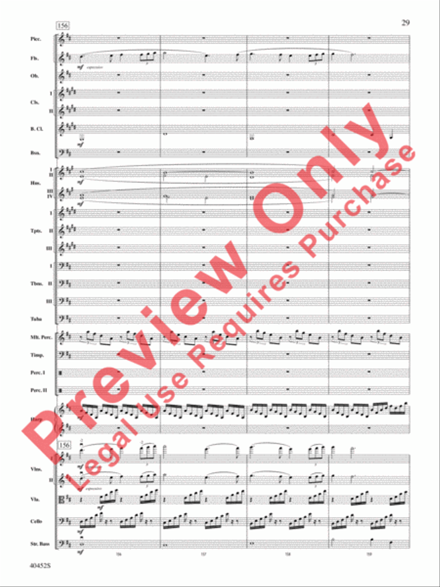 The Complete Harry Potter Full Orchestra scores gallery preview page 30