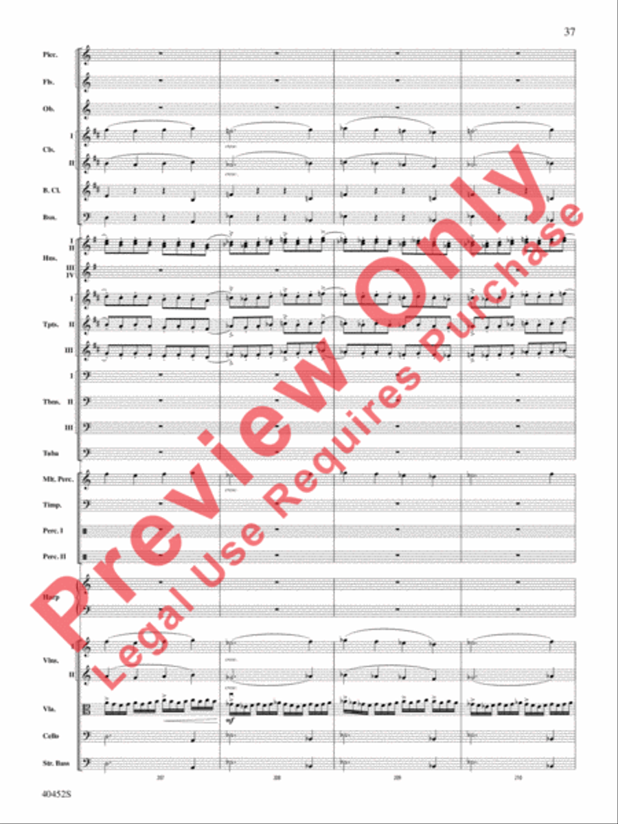 The Complete Harry Potter Full Orchestra scores gallery preview page 38