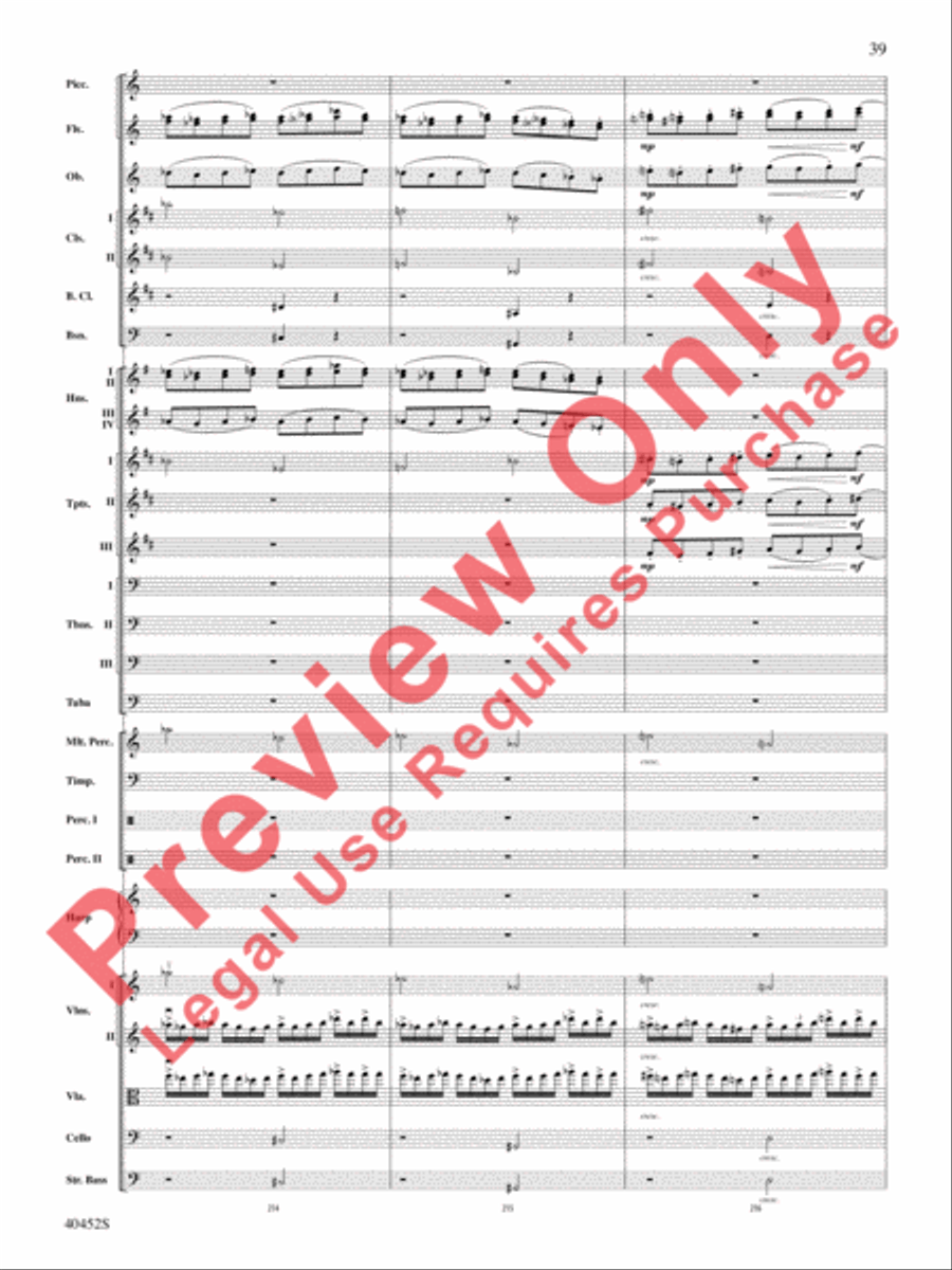 The Complete Harry Potter Full Orchestra scores gallery preview page 40