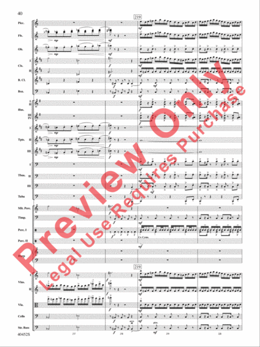 The Complete Harry Potter Full Orchestra scores gallery preview page 41