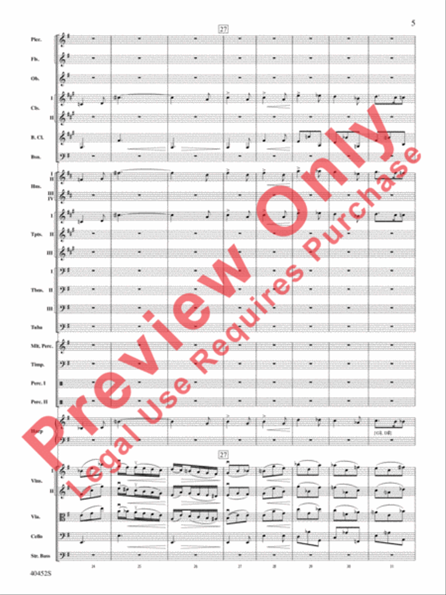 The Complete Harry Potter Full Orchestra scores gallery preview page 6