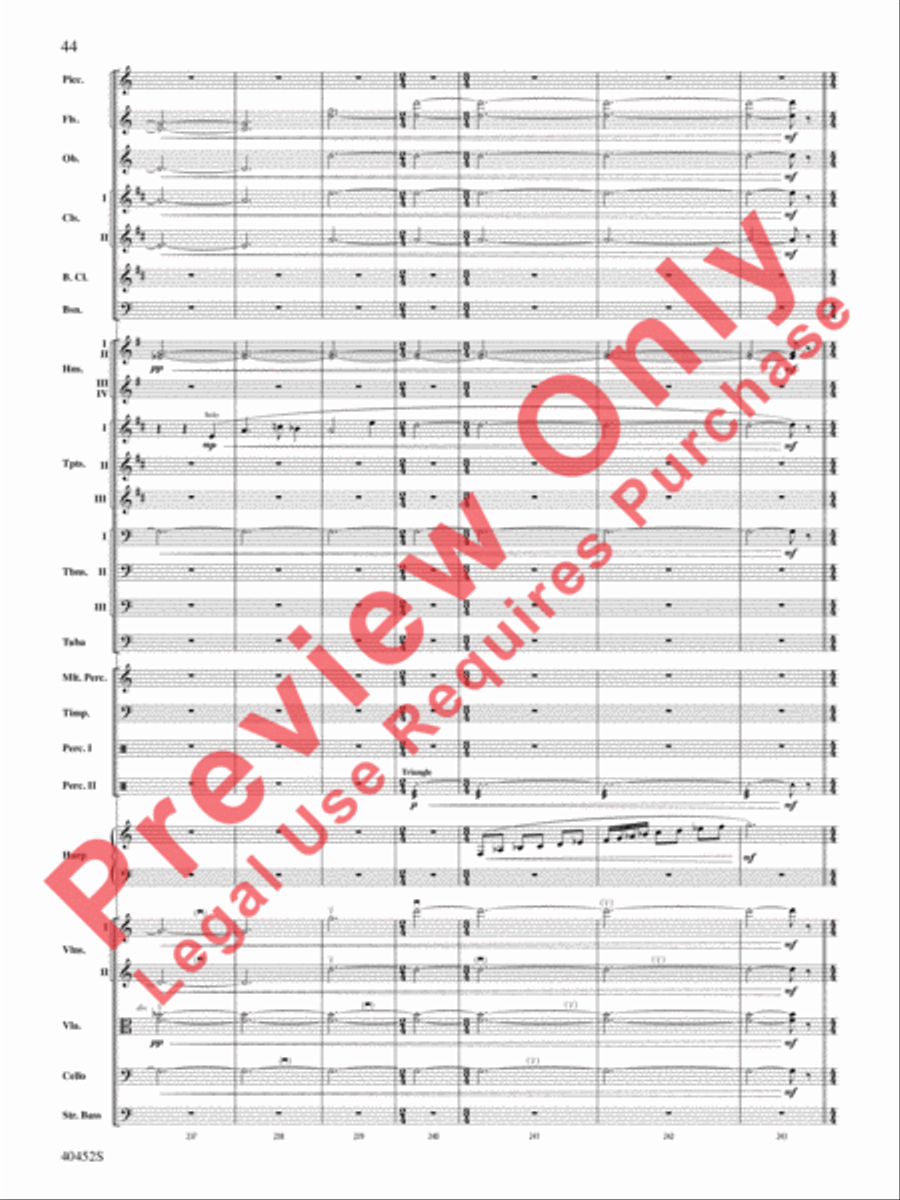 The Complete Harry Potter Full Orchestra scores gallery preview page 45