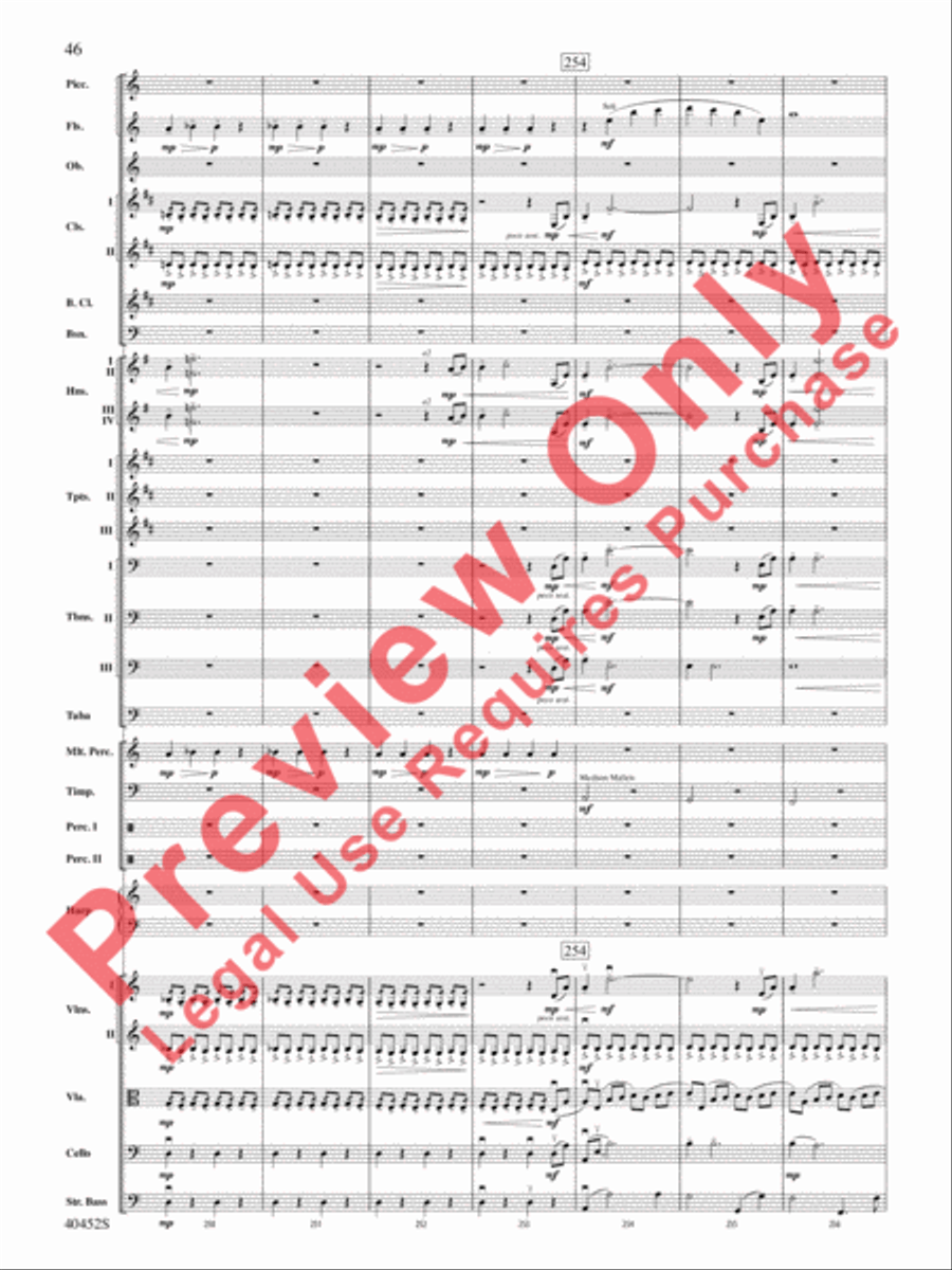 The Complete Harry Potter Full Orchestra scores gallery preview page 47