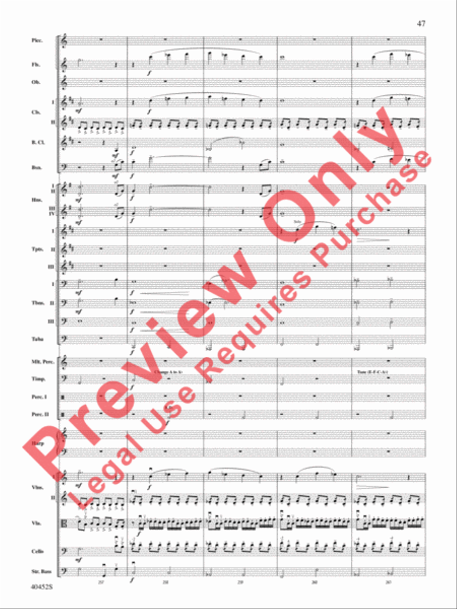 The Complete Harry Potter Full Orchestra scores gallery preview page 48