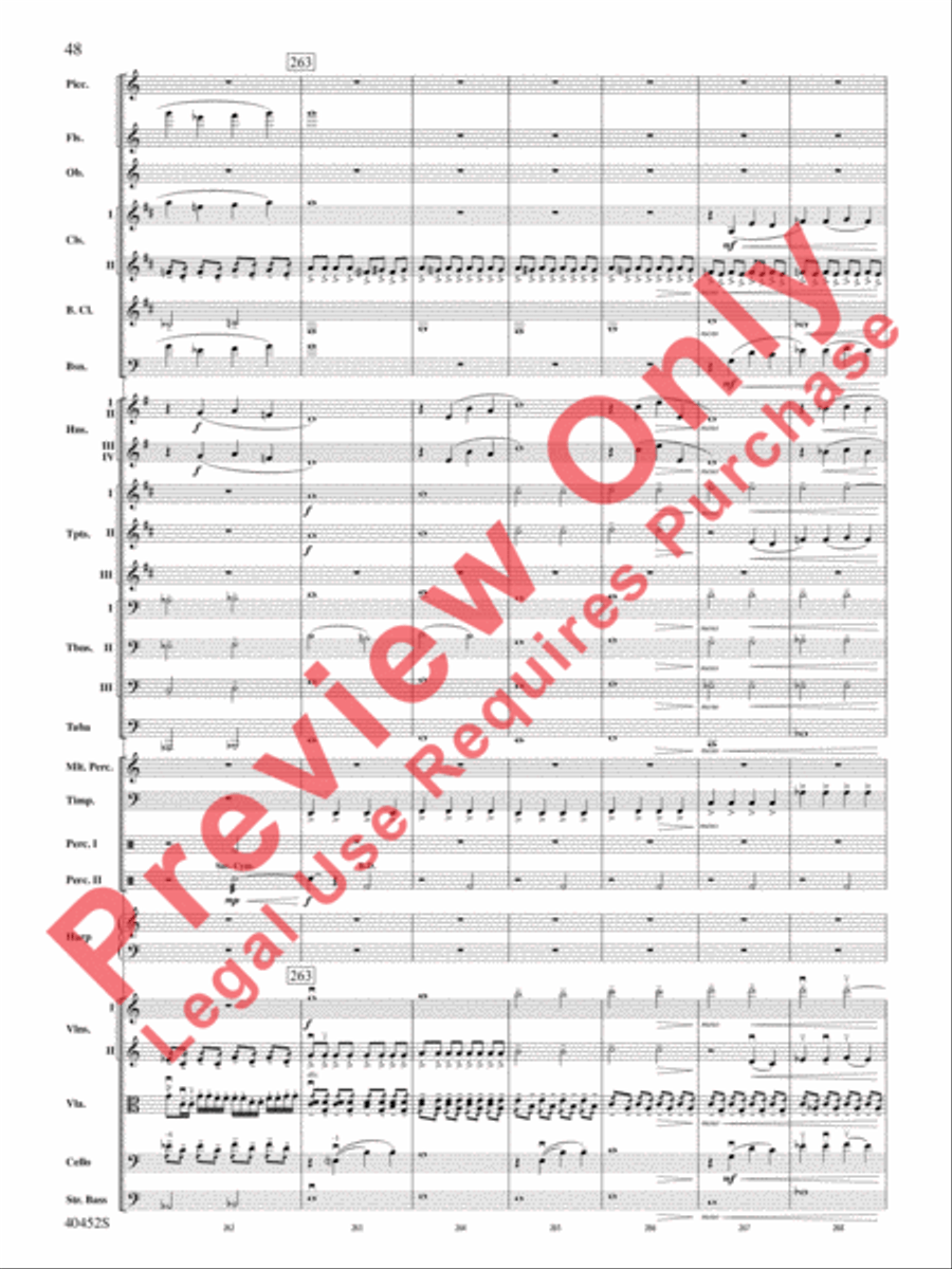 The Complete Harry Potter Full Orchestra scores gallery preview page 49
