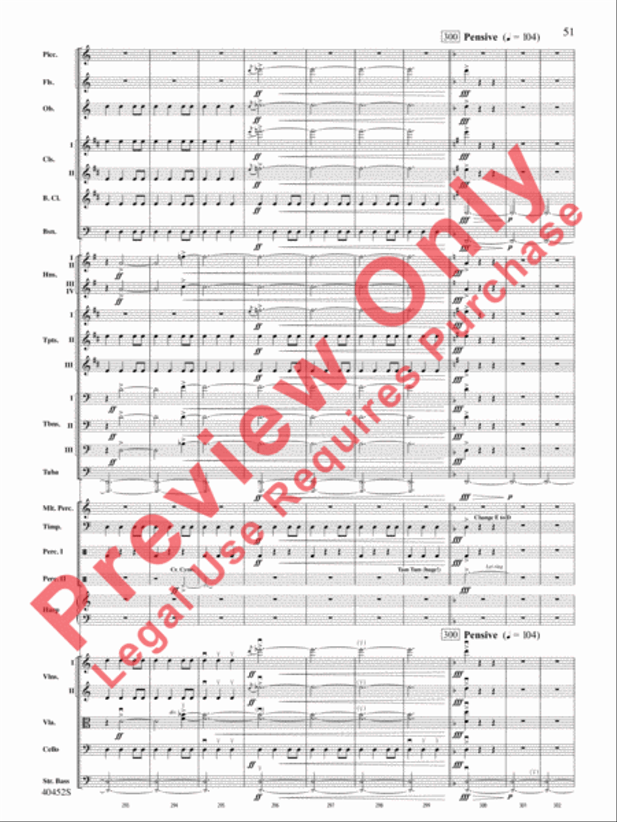 The Complete Harry Potter Full Orchestra scores gallery preview page 52