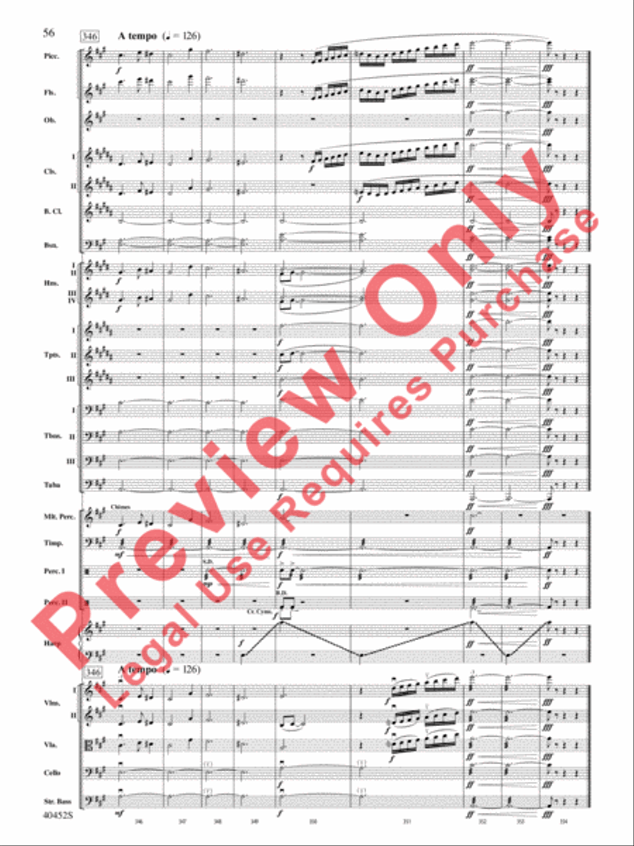 The Complete Harry Potter Full Orchestra scores gallery preview page 57