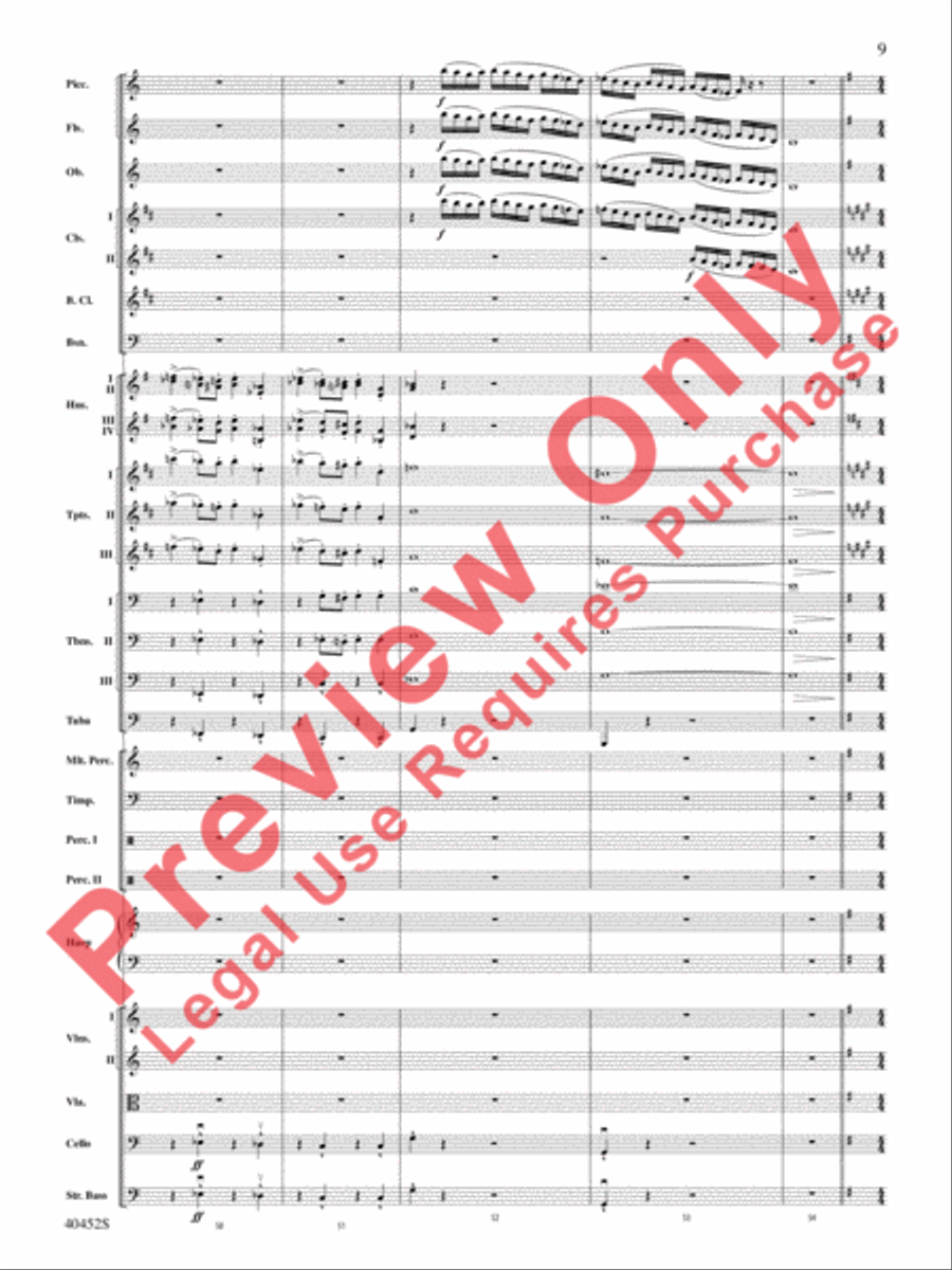 The Complete Harry Potter Full Orchestra scores gallery preview page 10