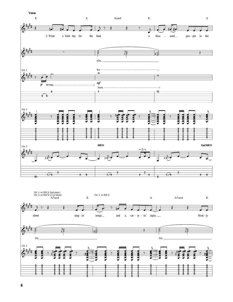 For What It's Worth For What It's Worth Acoustic Guitar scores gallery preview page 6