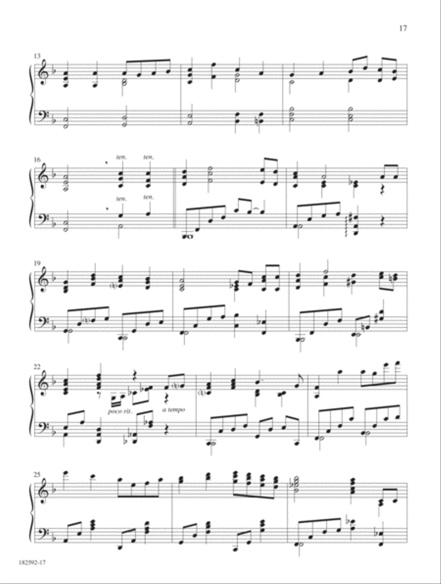 My Faith Looks Up Piano Solo scores gallery preview page 5