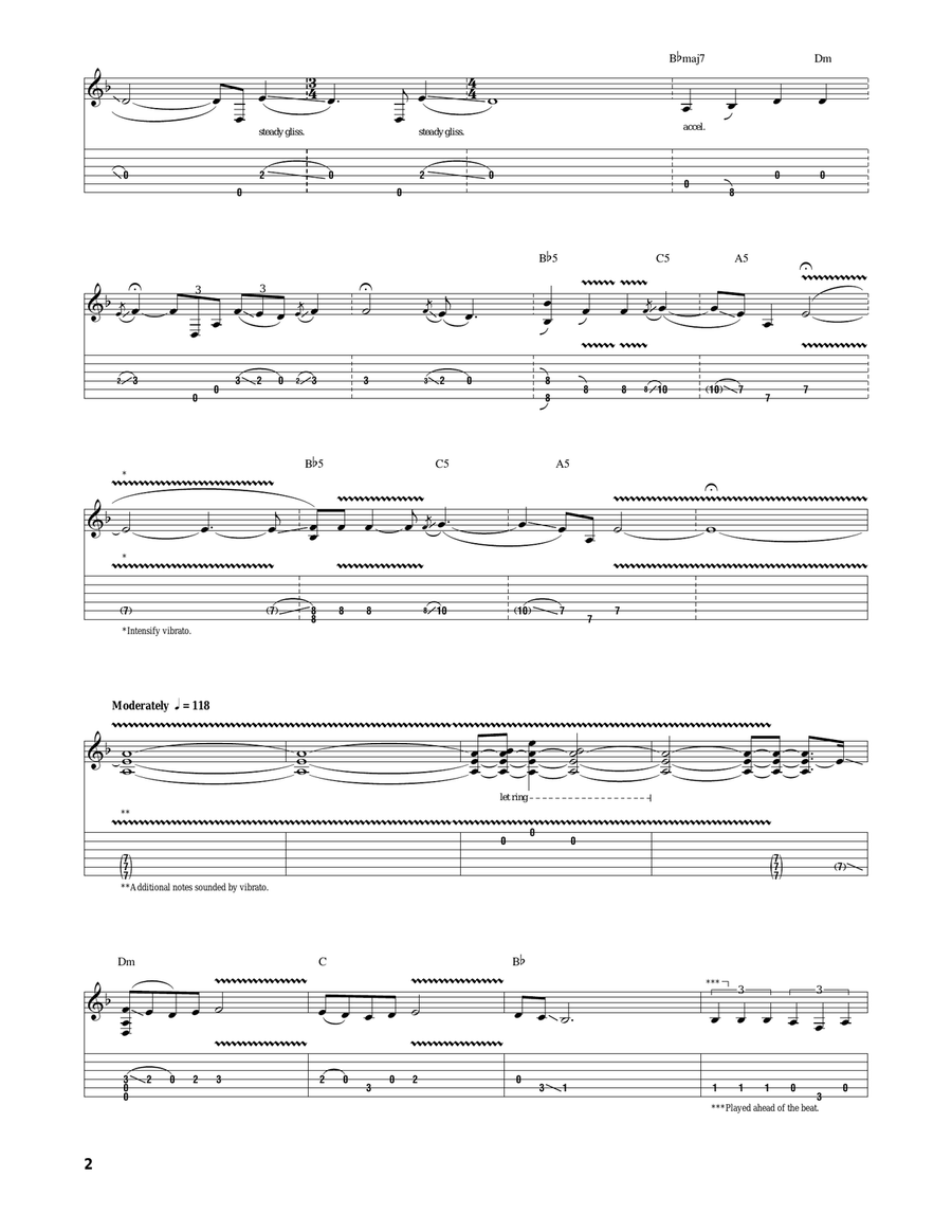 God Fearing Man God Fearing Man Acoustic Guitar scores gallery preview page 2