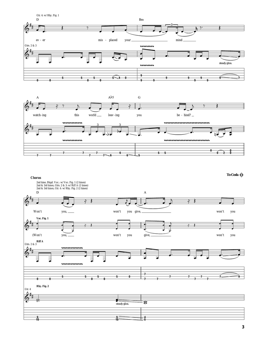 Give A Man A Home Give A Man A Home Acoustic Guitar scores gallery preview page 3