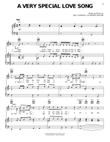 A Very Special Love Song