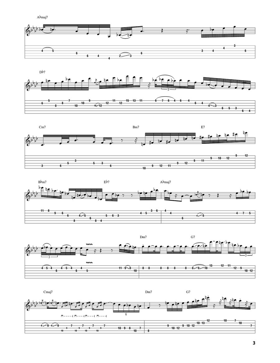 If You Could See Me Now If You Could See Me Now Electric Guitar scores gallery preview page 3