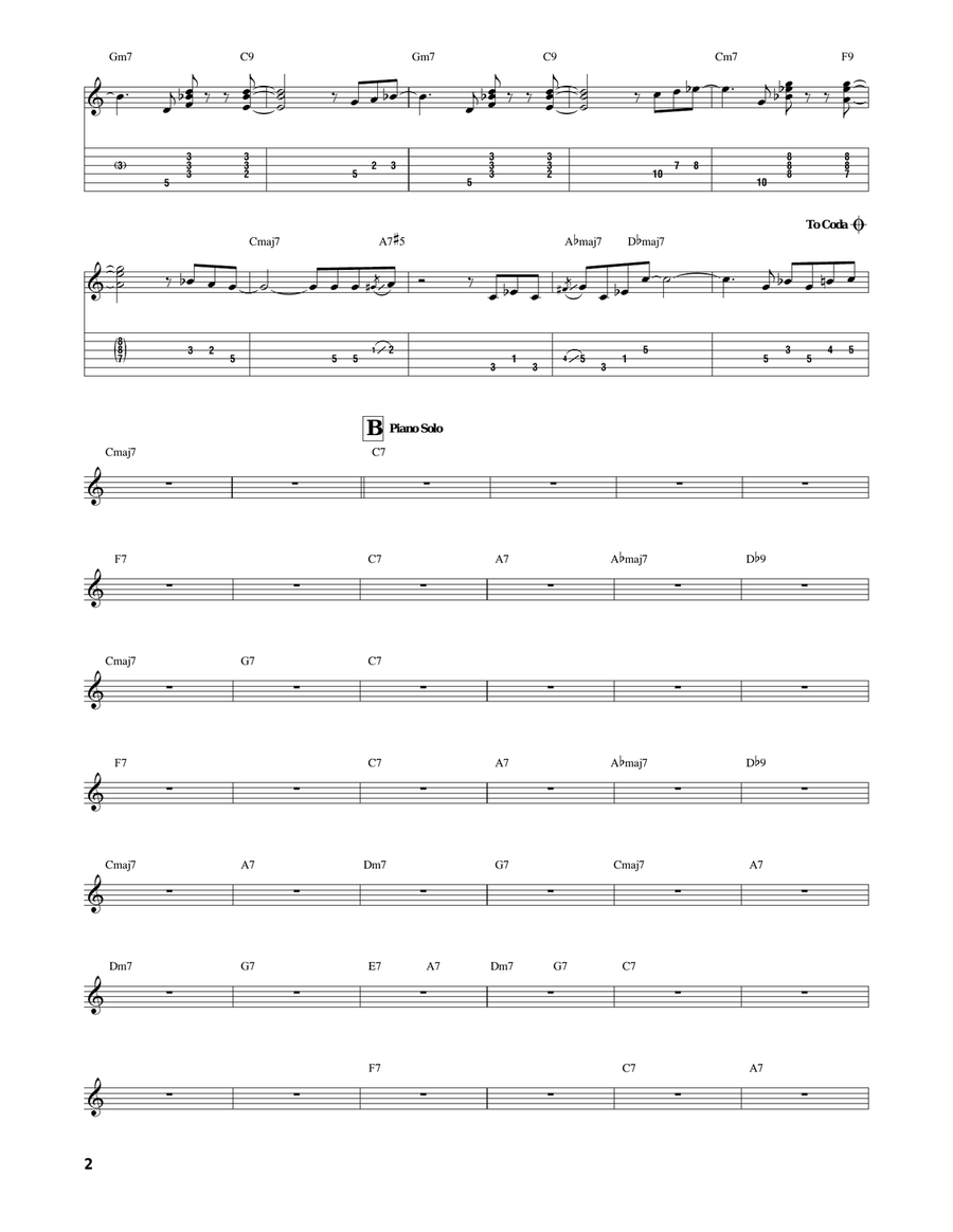 Unit 7 Unit 7 Electric Guitar scores gallery preview page 2