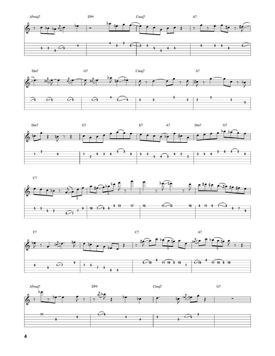 Unit 7 Unit 7 Electric Guitar scores gallery preview page 4