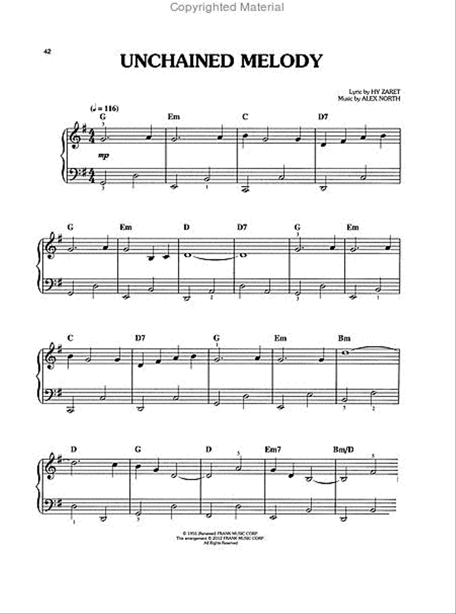 '60s Hits - Easy Piano Solos Easy Piano scores gallery preview page 5