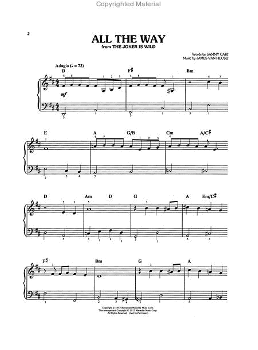 Love Songs – Easy Piano Solos Easy Piano scores gallery preview page 2