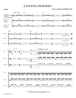 Can You Imagine? - Score