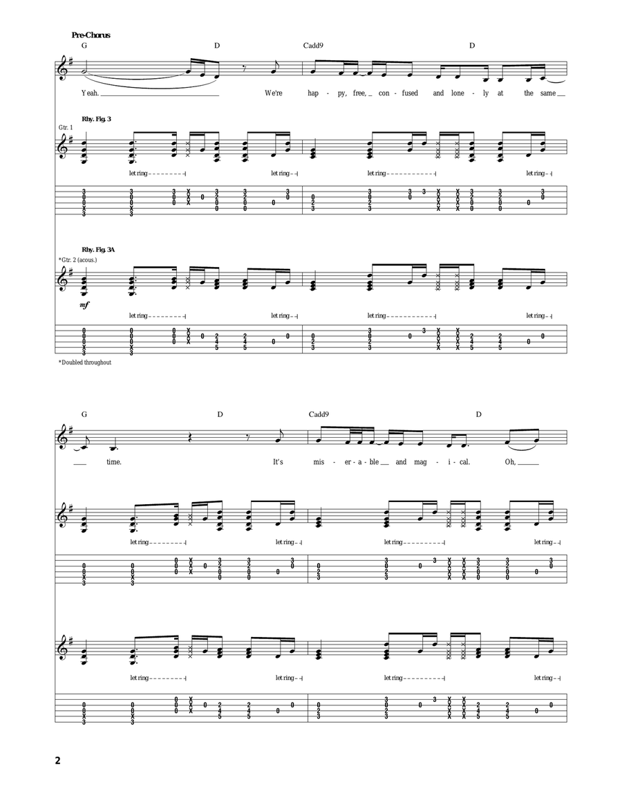22 22 Acoustic Guitar scores gallery preview page 2