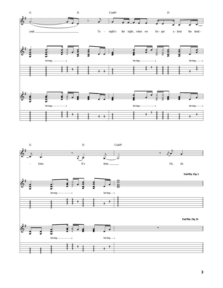 22 22 Acoustic Guitar scores gallery preview page 3