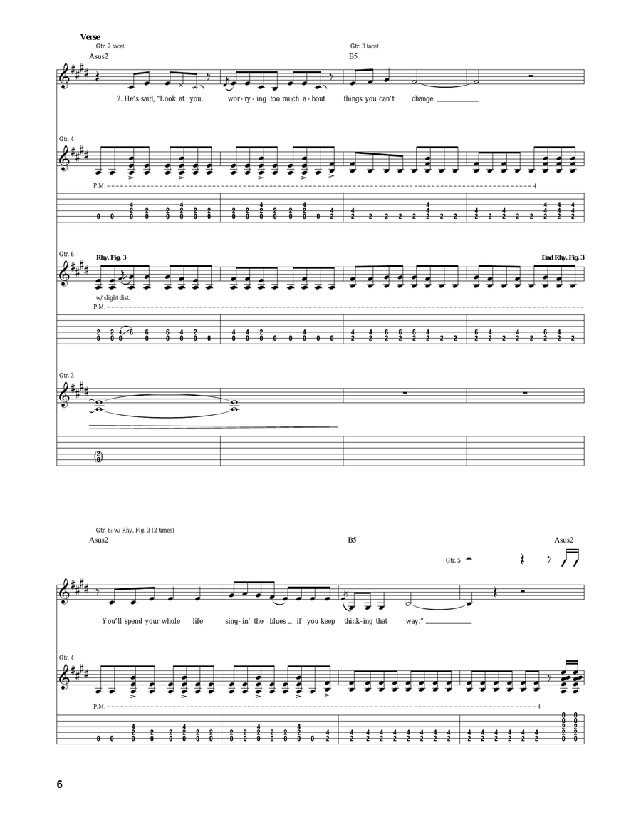 Starlight Acoustic Guitar scores gallery preview page 6