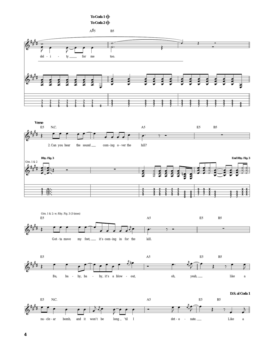 Nuclear Family Nuclear Family Acoustic Guitar scores gallery preview page 4
