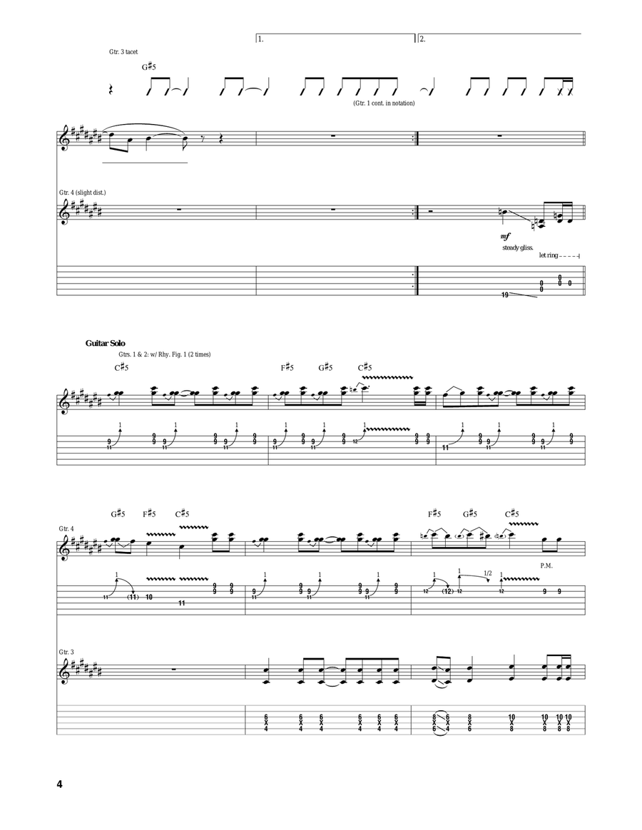 Carpe Diem Carpe Diem Acoustic Guitar scores gallery preview page 4