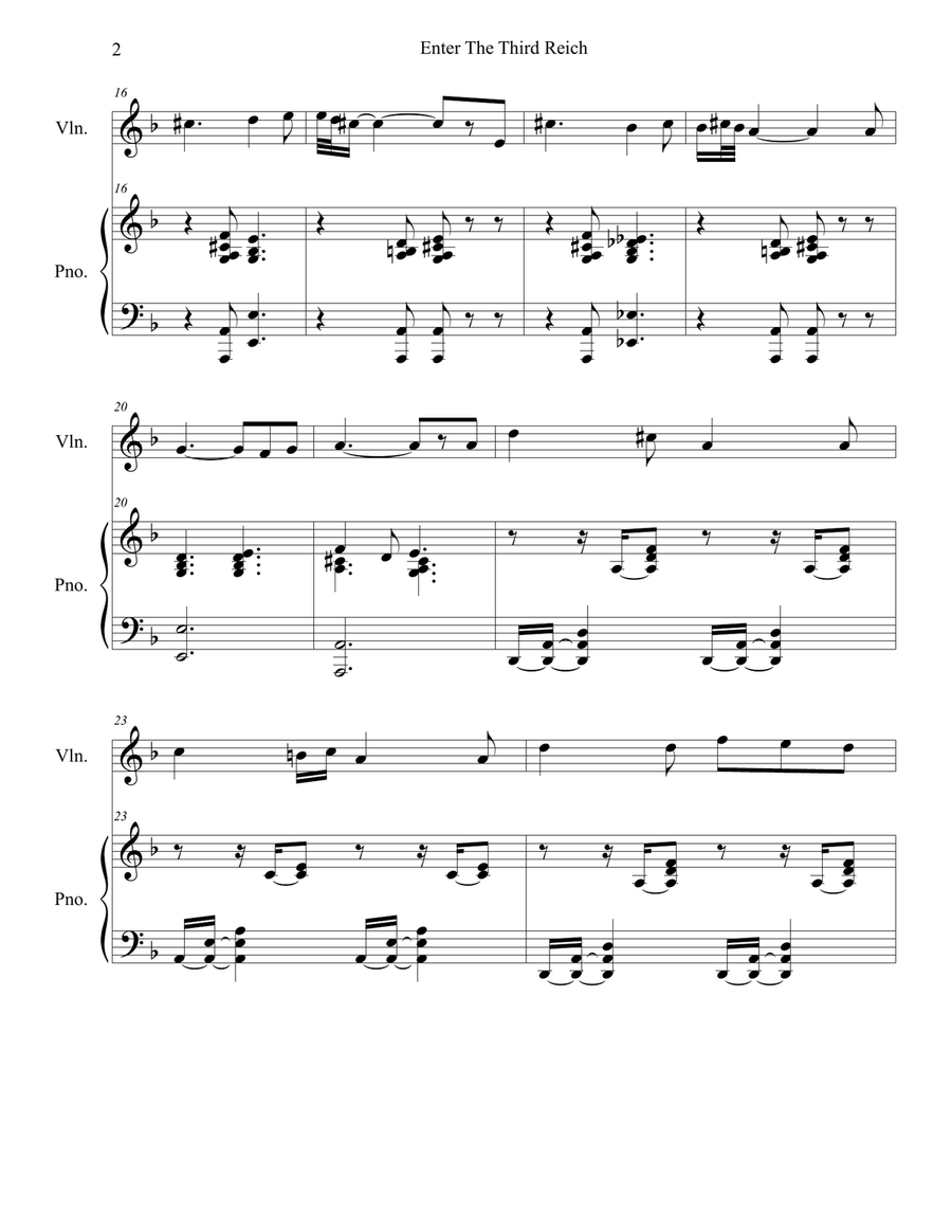 Lest We Forget (a Holocaust Memorial Musical Presentation) 4-Part scores gallery preview page 4