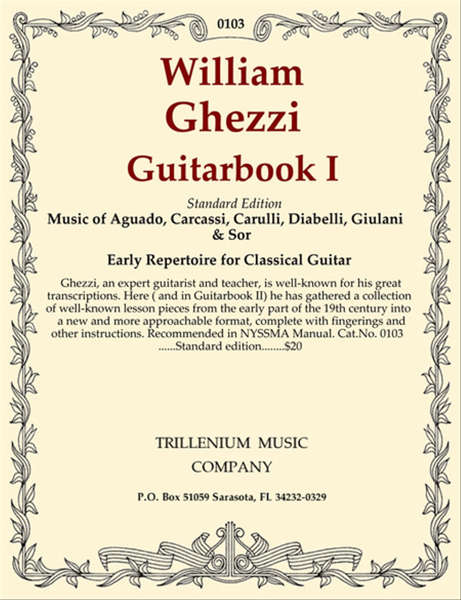 Guitarbook I (standard edition) Acoustic Guitar scores gallery preview page 1