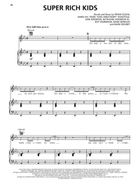 Frank Ocean – Channel Orange Piano, Vocal, Guitar scores gallery preview page 5