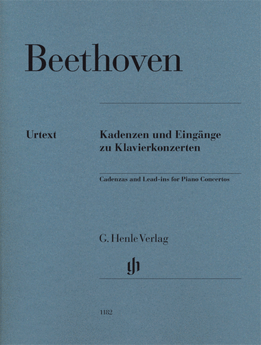 Ludwig van Beethoven – Cadenzas and Lead-Ins for Piano Concertos