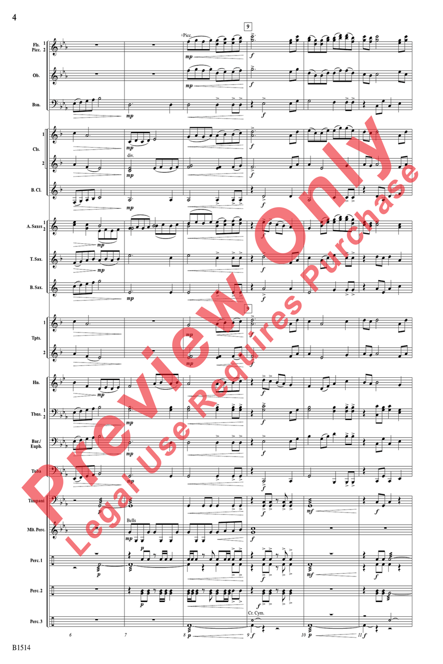 Ironclads Ironclads Concert Band scores gallery preview page 4