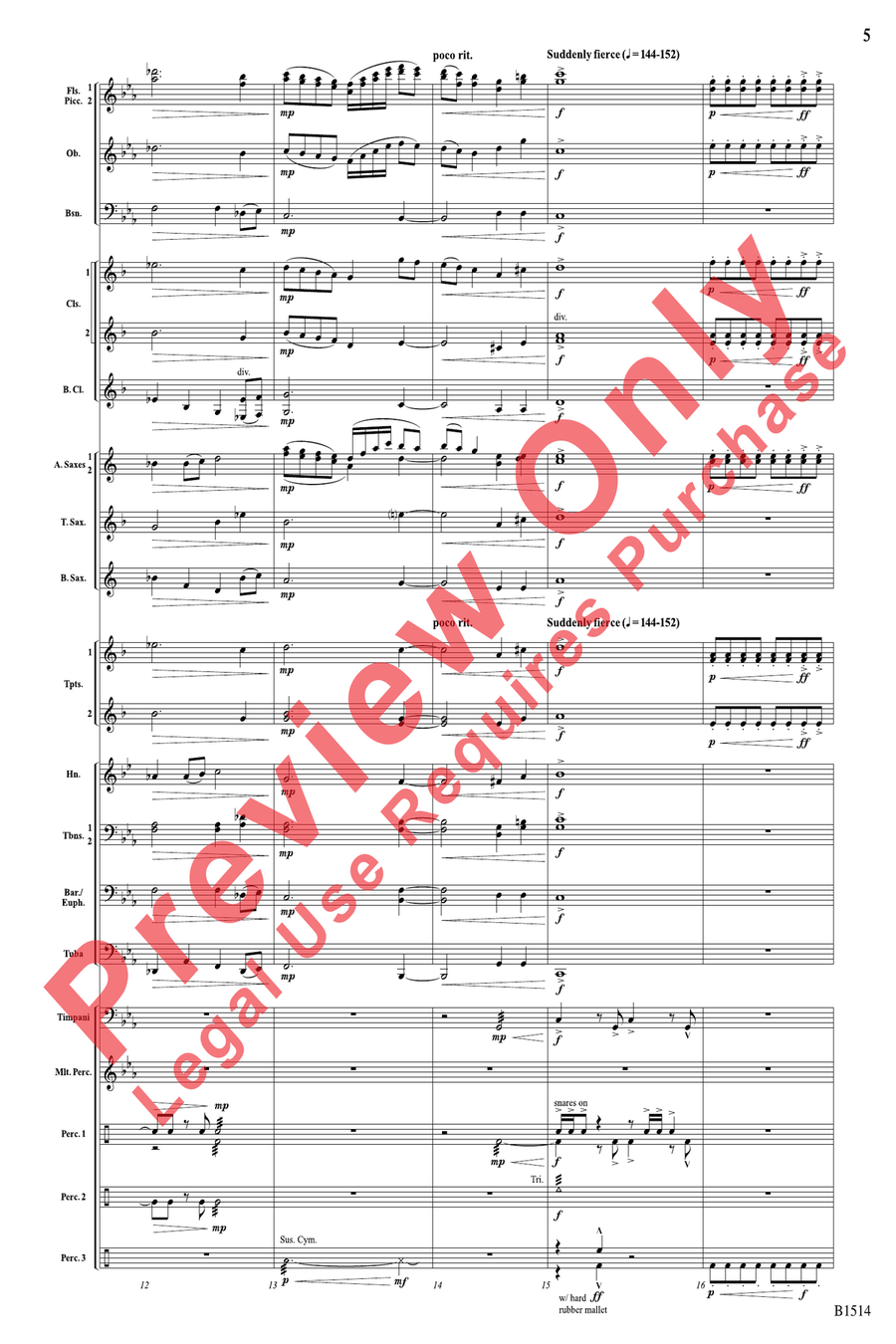 Ironclads Ironclads Concert Band scores gallery preview page 5