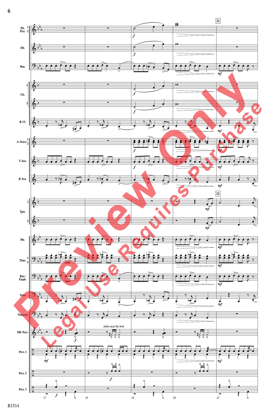 Ironclads Ironclads Concert Band scores gallery preview page 6