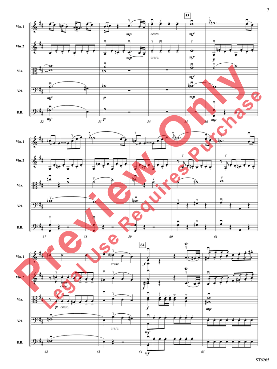 Overture to Idomeneo Overture to Idomeneo String Orchestra scores gallery preview page 8