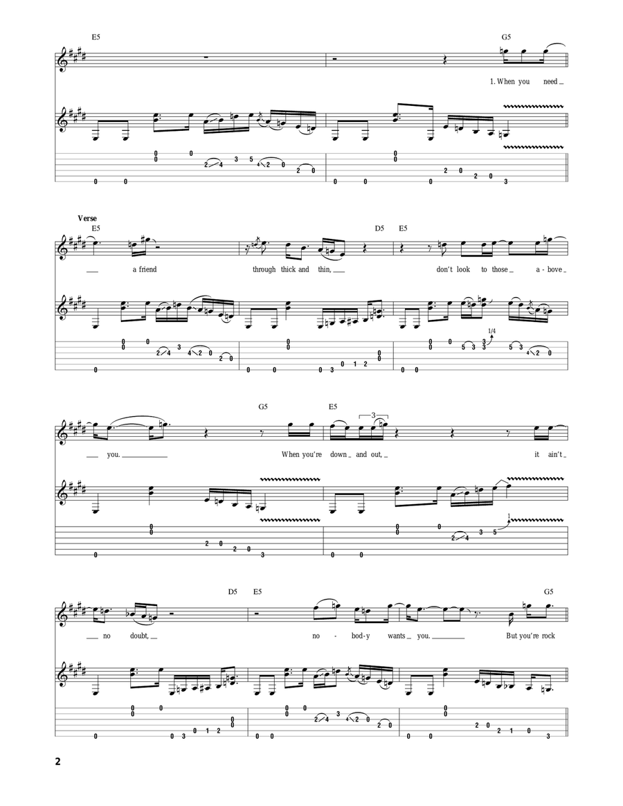 Rock Candy Rock Candy Acoustic Guitar scores gallery preview page 2