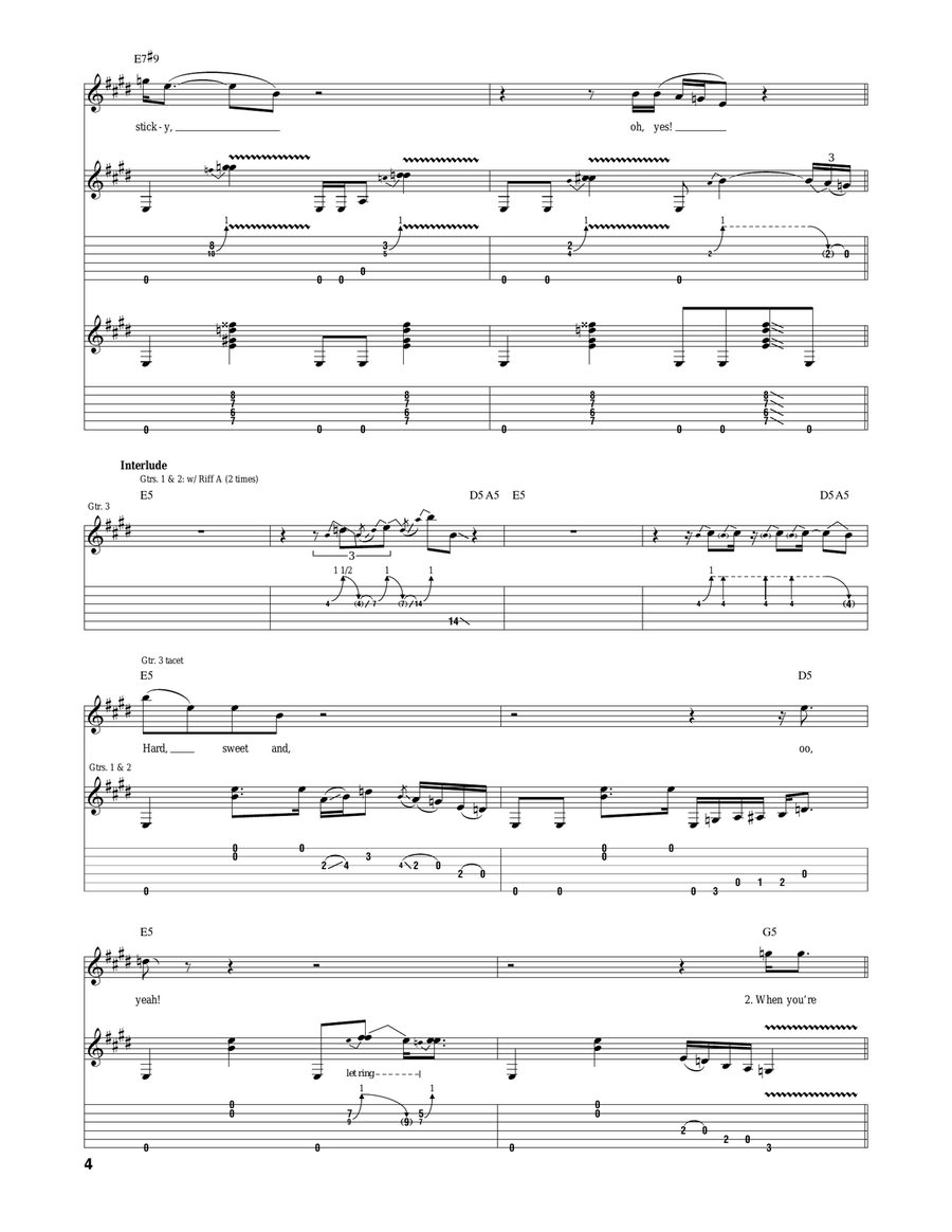 Rock Candy Rock Candy Acoustic Guitar scores gallery preview page 4